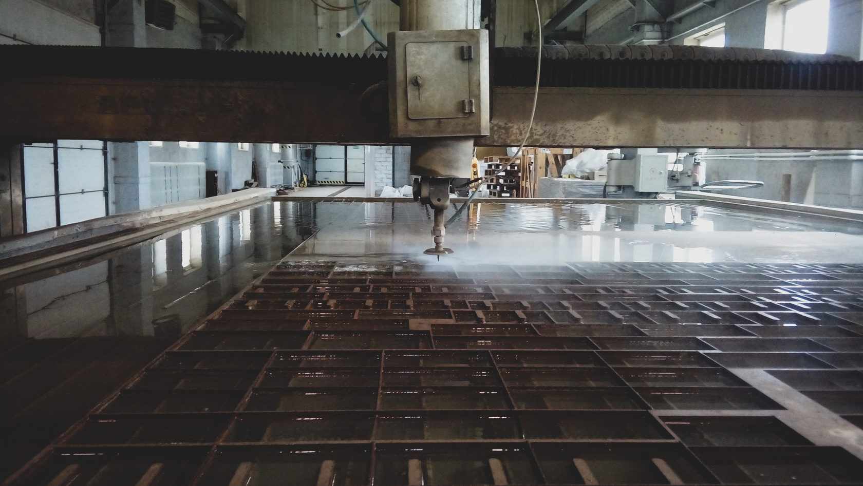 waterjet cutting